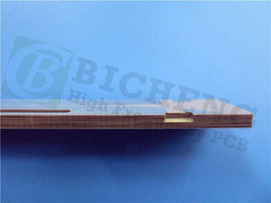 2-Schicht-RF-PCB auf Basis von 20mil TMM10i Immersionsgold mit 1OZ Kupfer