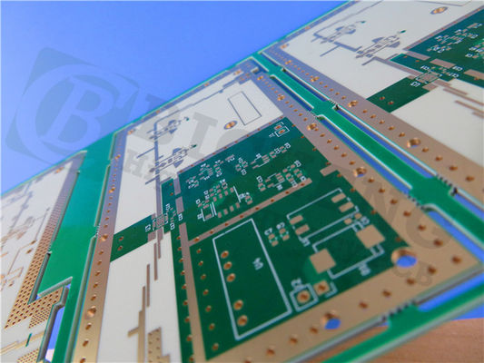 RO3210 30mil 2 Schicht Immersion Silber Rogers PCB-Schaltkreise