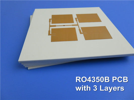 Rogers RO4350B RF-PCB-Boards 3 Schicht 1,7 mm ENIG