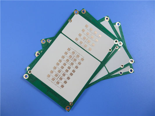 25 Millimeter RF-10 PCB doppelseitige 1OZ Kupfer-Eintauchenblech