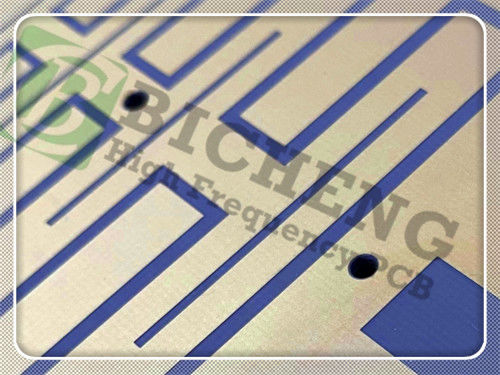 125 Millimeter RF-10 PCBs Doppelseitige Schaltkreise mit Immersionsgold