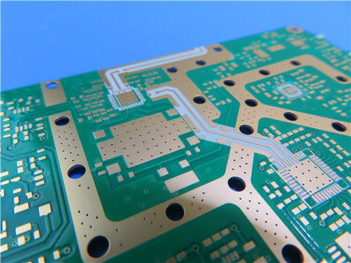 Doppelseitiges PCB auf RO4350B 6,6 Mil Material mit Eintauchen Gold