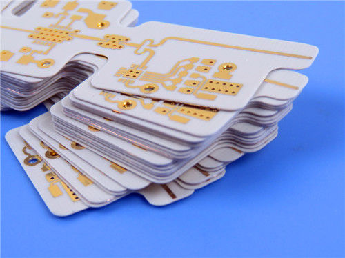 Doppelseitiges PCB TFA300 10mil 0,254mm Immersionsgold