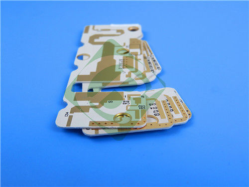 RO3006 PCB doppelseitig 10mil Laminat Immersion Gold Finish