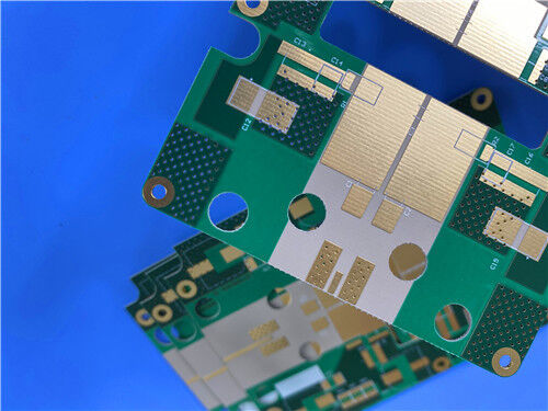 Doppelseitige WL-CT440 PCB 10mil Substrat Grüne Lötmaske