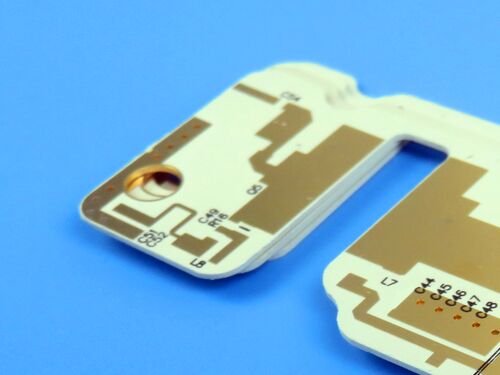 Doppelseitige RO3010 Leiterplatte auf 10mil-Laminat mit Immersion Gold