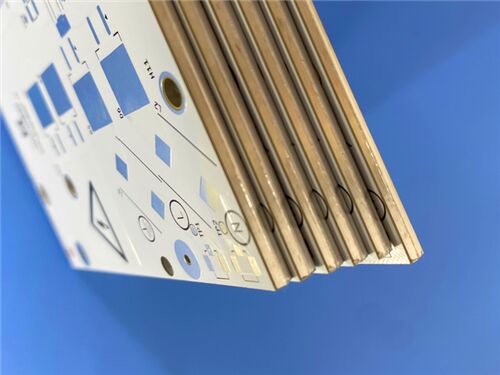 Doppelseitige Aluminium-Leiterplatte mit chemischer Vernickelung und Goldtauchveredelung