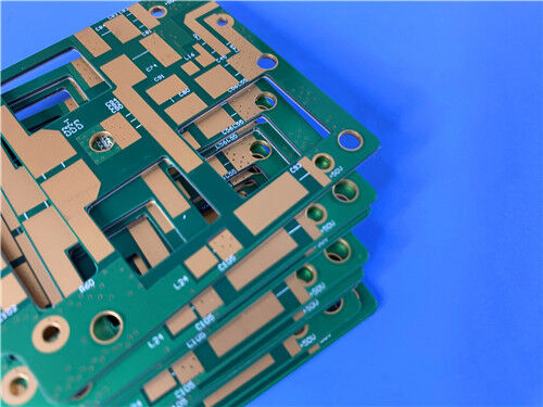 4-lagiges Hochfrequenz-Hybrid-Leiterplattendesign auf RT/duroid 5880 und FR-4