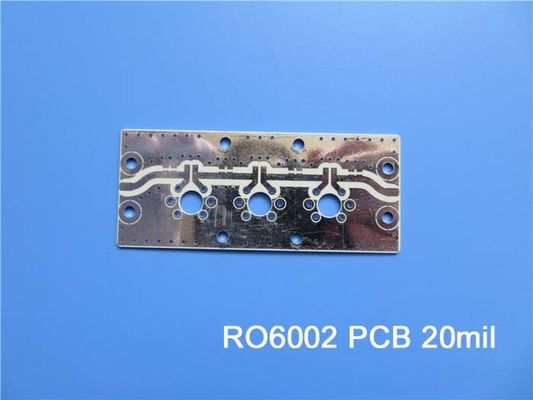 20mil Rogers 6002 PCB HASL bleifreie Leiterplatte UL 94-V0 doppelseitige Platine