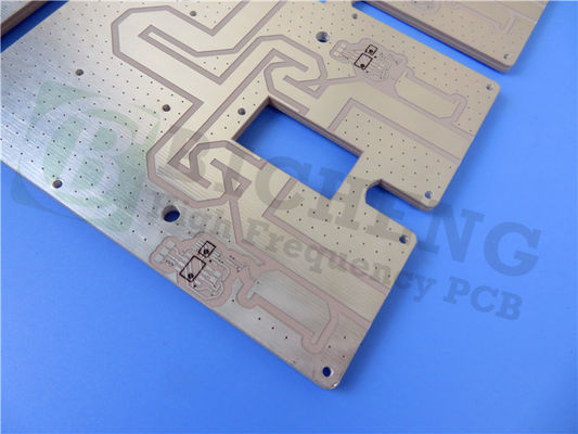 2 Schicht RT Duroid 6002 25mil PCB Substrat Immersion Goldbeschichtung