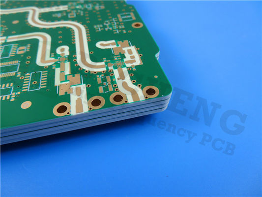 Immersion Gold angepasste PCB 2L RO3210 25mil