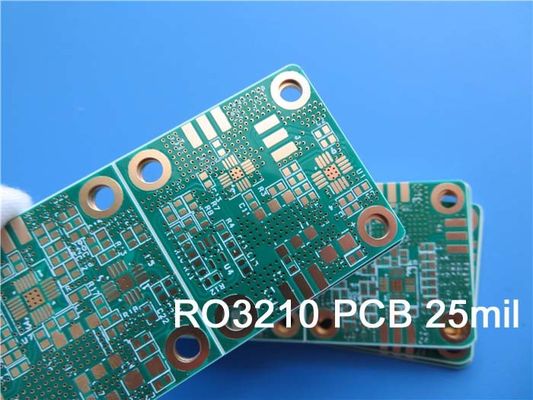 Immersion Gold angepasste PCB 2L RO3210 25mil