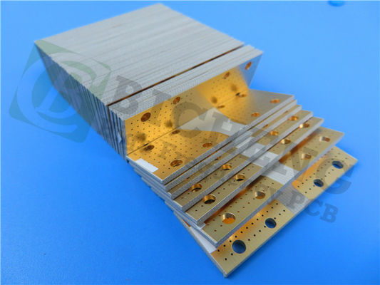 RO3010 2 Schicht 2,7 mm HF-PCB mit Warmluftlösemission