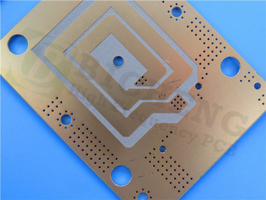 Zwei Schichten 1 Unz Bares Kupfer RF PCB Board 20 Millimeter RF-30A