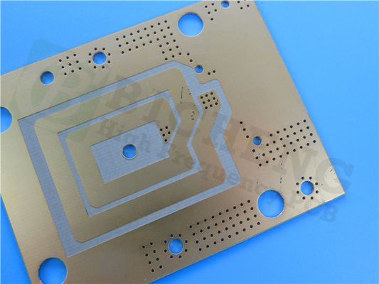 Zwei Schichten 1 Unz Bares Kupfer RF PCB Board 20 Millimeter RF-30A