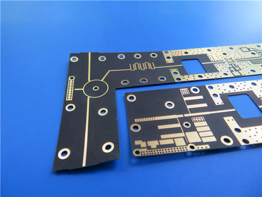 Doppelseitige PCB 31mil IsoClad 917 HF-Schaltplatte ENIG Oberfläche