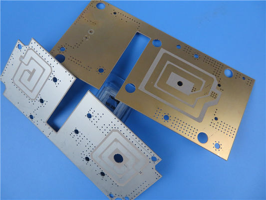 5 Millimeter RF-35A2 doppelseitige PCB-Immersion Silber ohne Lötmaske