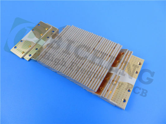 Doppelseitiges RO3010 PCB 25mil Hochleistungs-Schaltkreis Weißes Seidenbildschirm