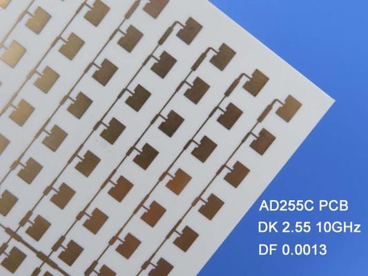 20mil AD255C Antenne PCB 2-Schicht Immissions Silber Druckplatten