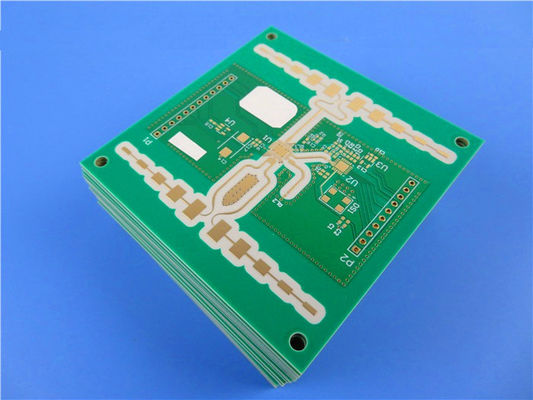 RF-PCB auf 30mil CLTE-XT-Laminate Schwarze Schweißmaske Immersionsblech