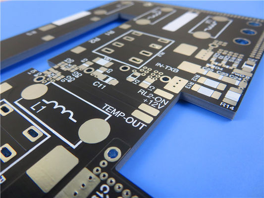2 Schicht DiClad 870 RF PCB 5mil 0,2mm ENIG keine Lötmaske