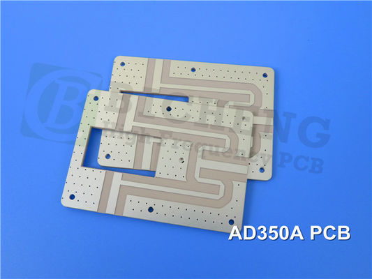 2-Schicht-AD350A-PCB 0,8mm 30mil Immersions Silber ohne Seidenlack
