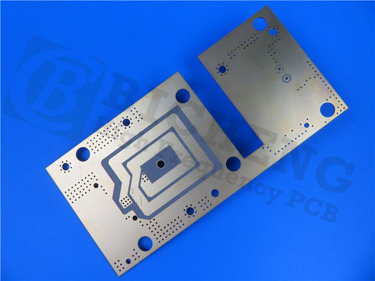 10mil RT Duroid 6035HTC PCB Doppelschicht schwarz Seidenschirm Immersion Gold