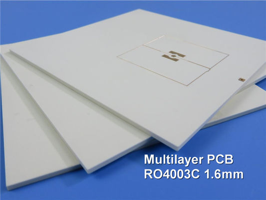Rogers RO4003C Hochfrequenz-Leiterplatte PCB 0,7 mm 4 Schicht ENIG