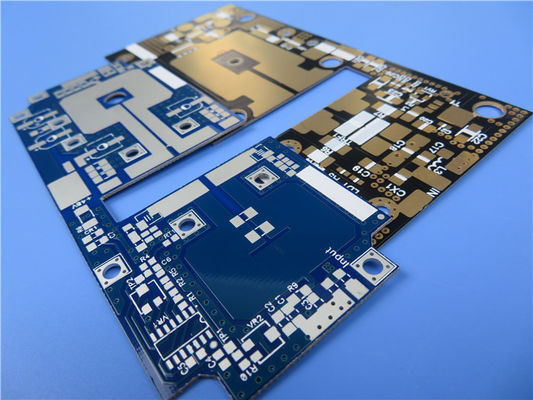 RF-60TC PCB 10mil 2 Schicht Immersion Zinnkreislaufplatte