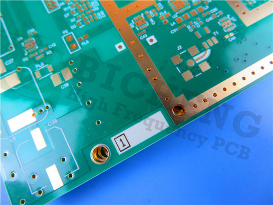 Rogers RO3003 PCB 1,78 mm 3 Schicht mit Barem Kupfer