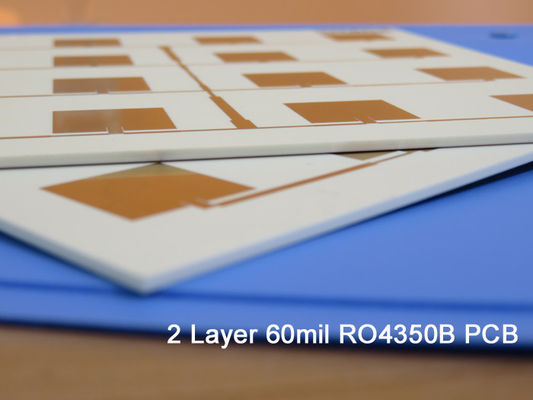 6.5mm RO4350B PCB-Doppelseitige Schaltungen ENIG