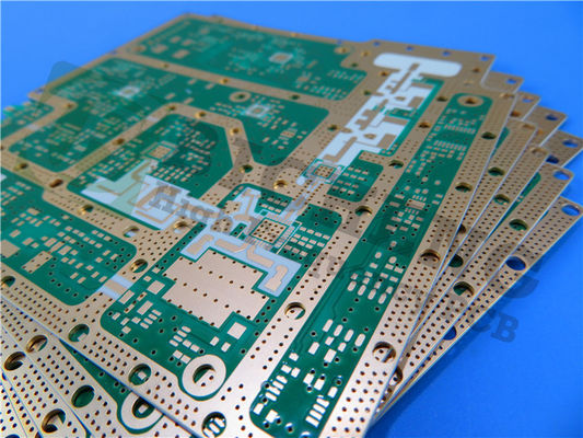 Rogers RO3203 PCB 20mil Grüne Schweißmaske Immersionsblech