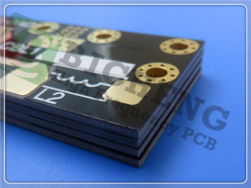Doppelseitige F4BTMS1000 PCB 6,35 mm dicke, nackte Kupferschaltungen