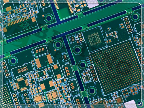 HDI-Hybrid-PCB 8-Schicht 1,5 mm auf RO4003C und S10002M Materialien