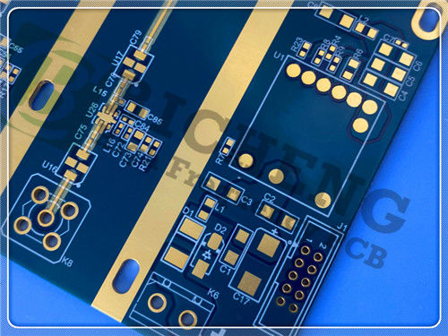 Hybride PCB auf RO4003C und S1000-2M Materialien 6-Schicht 1,1 mm dick