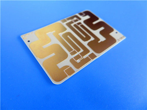 2 Schichten PCB auf TC600-Laminat gebaut 60 Millimeter Immersion Gold Finish