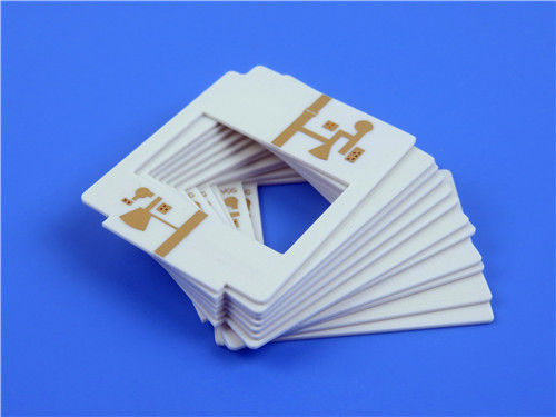 Doppelseitiges PCB TMM10i 25mil 0,7 mm dickes reines Gold für bessere Lötresultate