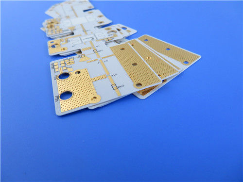 RO3003 PCB 2-lagig auf Rogers 10mil Laminat, Immersion Gold Finish