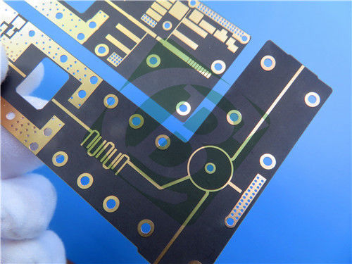 RT/duroid 5880 PCB 15mil 2-lagig grüne Lötmaske