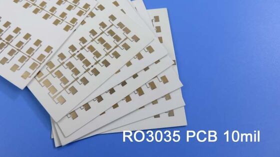 RO3035 Rogers Gold der PWB-Brett-10mil 0.254mm Immersions-DK3.5 für Flecken-Antenne