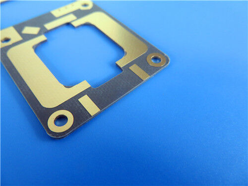 Rogers RT duroid 5880LZ PCB doppelseitig 0,3 mm dick grüne Maske