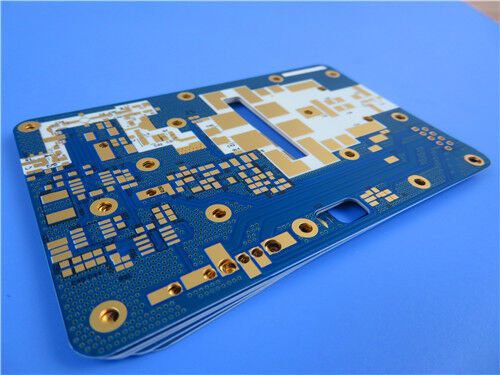 2-Schicht RO4730G3 PCB 20mil Dicke Blaue Lötmaske Weiße Seidenwand