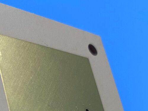 Doppelseitige TMM4 Leiterplatte 15mil dick mit chemischer Goldoberfläche