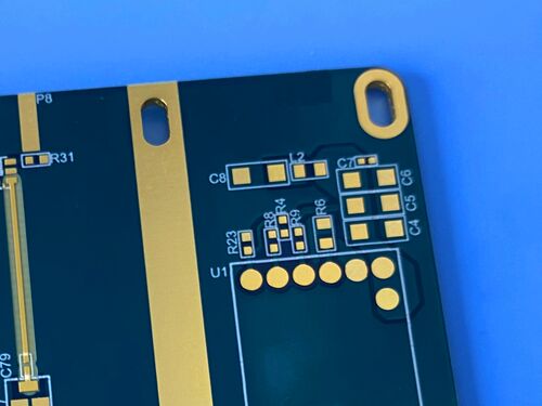 FR408HR PCB 6-Schicht 1,6 mm Dicke Blaue Lötmaske Immersionsgold