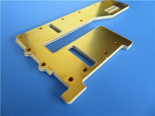 2-Schicht Rogers TMM13i PCB 0,6 mm Dicke Immersion Gold Finish