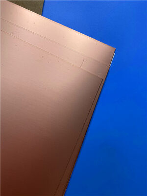 2-Schicht F4BME220 PCB 0,1 mm Ultra-Dünn mit Grüner Lötmaske Immersionsgold