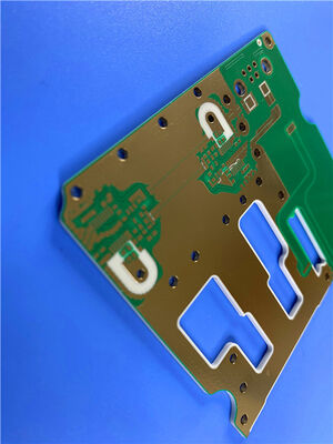 4-Schicht Rogers RO4003C Hybrid-PCB 0,75mm 2u ̊ Goldplattierte Leiterplatte