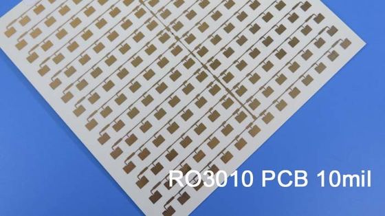RO3010 Rogers Mikrowellen-Leiterplatte 10mil 0,254mm DK10.2