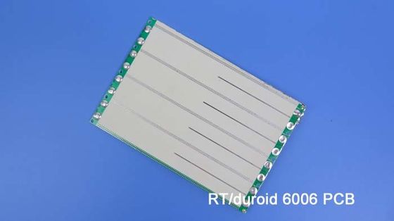 25mil RT Duroid 6006 RF PCB mit grüner Lötmaske und Eintauchgold