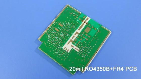 Hybride PCB auf RO4350B und FR4, RT Duroid 5880 Materialien